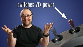 INAV VTX power on a radio switch  tutorial [upl. by Uyr241]