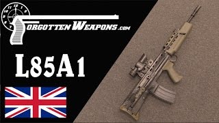 Enfield L85A1 Perhaps the Worst Modern Military Rifle [upl. by Arhsub]