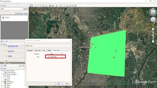 How to calculate the Distance and Area in HectaresSquare km in Google Earth [upl. by Alaric]