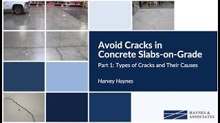 Part I Types of Cracks and Their Causes [upl. by Anole191]