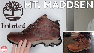 Timberland Mt Maddsen Review Timberland Hiking Boots Mens [upl. by Amitaf]