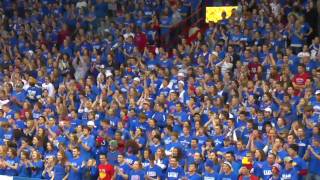 KU Alma Mater amp Rock Chalk Chant in HD [upl. by Nevetse]