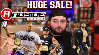 MASSIVE RINGSIDE COLLECTIBLES NEW YEARS SALE FIGURE HAUL [upl. by Nathanoj]