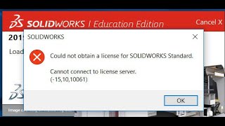 How to fix Solidworks installation error  Cannot connect to Licence server [upl. by Aidnac]