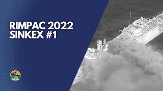 RIMPAC 2022 SINKEX 1 [upl. by Annayr]