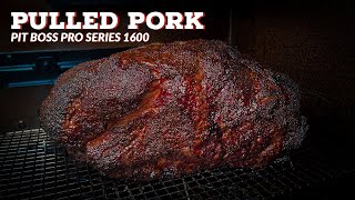 Smoked Pork Butt On A Pit Boss  Pulled Pork On A Pellet Grill [upl. by Reffotsirhc]