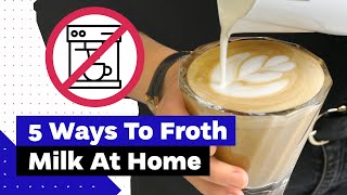 How To Froth Milk At Home Best Milk Frothers Review [upl. by Bevvy85]