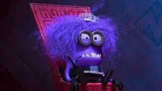 Despicable Me  Purple Minion funny moments Hd [upl. by Ehsrop85]