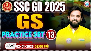 SSC GD 2025  SSC GD GKGS Practice Set 13  GS For SSC GD by Naveen Sir [upl. by Purpura744]