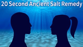 20 Second Ancient Salt Remedy Every Body Needs  Dr Alan Mandell DC [upl. by Bea]