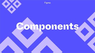 Figma Tutorial Components  The Basics [upl. by Nevs247]