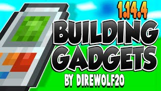 Building Gadgets by DireWolf20 World of Forge Mods Minecraft 1144 [upl. by Kristianson]