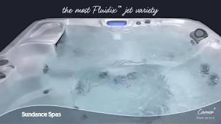 Sundance spas 880 series Cameo hot tub [upl. by Ahsaeym]