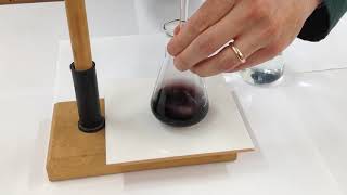 Iodine  Thiosulfate Redox Titration Demonstration [upl. by Josephson]