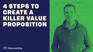 4 Steps To Create A Killer Value Proposition [upl. by Riordan]