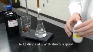 Lab8 vitamin C and iodine titration [upl. by Ailem]