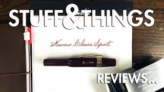 Review Kaweco Classic Sport Fountain Pen [upl. by Laktasic956]