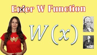 What is the Lambert W Function Introduction  Part 1 [upl. by Bel]