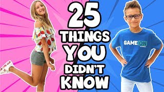 25 Things You Didnt Know About SIS vs BRO [upl. by Yelrahs612]