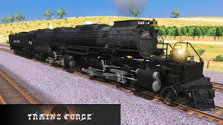 UP Big Boy by TrainzFORGEcom  Trainz Simulator 2019 [upl. by Nosnah]