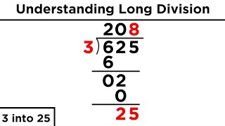 Division of Large Numbers Long Division [upl. by Anirdnaxela]