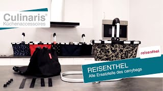 Culinaris zeigt Alle reisenthel carrybag Ersatzteile [upl. by Larrisa]