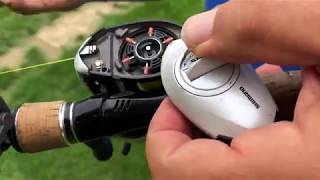 Setting up your SHIMANO baitcasting reel  VBS Braking System [upl. by Ativ]