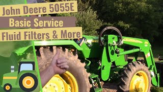 John Deere 5055E  Service [upl. by Bartle923]