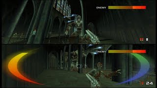 TimeSplitters 2 Coop Story Mode Netplay 60fps [upl. by Atsahc86]