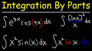 Integration By Parts [upl. by Dadinirt884]