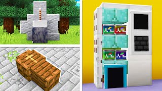 5 Things You Didnt Know You Could Build in Minecraft NO MODS [upl. by Noremac233]