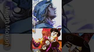 Johnny  tusk act 4 vs tooru  wonder of u  JJBA jojo shorts [upl. by Loos]