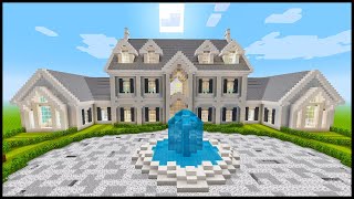 Minecraft How to Build a Mansion 4  PART 1 [upl. by Tiossem50]