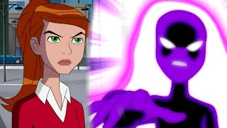 Gwen Tennyson  All Powers amp Fights Scenes 1Ben 10  Ultimate Alien [upl. by Minny935]