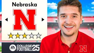 I Rebuilt Nebraska in College Football 25 [upl. by Dnilazor924]