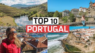 TOP 10 LOCAIS INCRÍVEIS EM PORTUGAL ALÉM DE LISBOA [upl. by Ahsaya346]