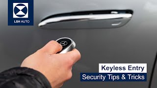 Mercedes Benz Keyless Entry  Security Tips amp Tricks [upl. by Hennessy700]