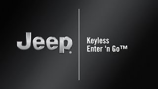 Keyless Enter N Go™  How To  2021 Jeep Wrangler [upl. by Dorree]