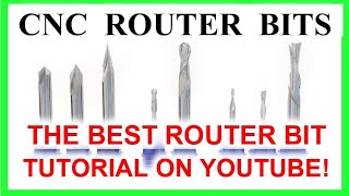 CNC Router Bits  Everything You Need To Know Tutorial and Review [upl. by Amethist]