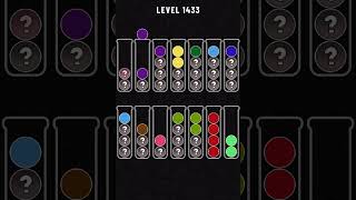 Ball Sort Puzzle Level 1433 [upl. by Lotte]