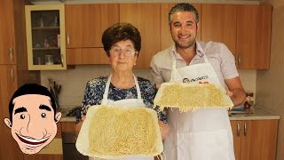 Italian Grandma Makes FRESH SPAGHETTI PASTA FROM SCRATCH [upl. by Tiersten848]