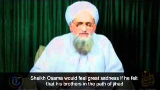 AlQaedas AlZawahiri praises Osama bin Laden in new video message [upl. by Jackquelin]