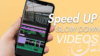 How to Speed UP  Slow Down a Video on iPhone easy [upl. by Arney]