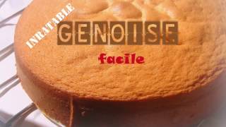 GENOISE INRATABLE ET FACILE [upl. by Bruce]