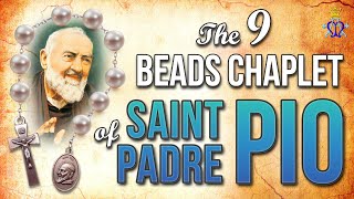 🕊️ Eternal Grace The 9 Beads Chaplet of Saint Padre Pio [upl. by Nallad763]