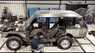 The restoration of Range Rover Classic Part I [upl. by Pepper]