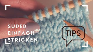 UNSICHTBARE ZUNAHMEN BEIM STRICKEN stricktipps [upl. by Vaclava]